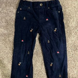 Boys Janie And Jack holiday Corduroy pants size 4